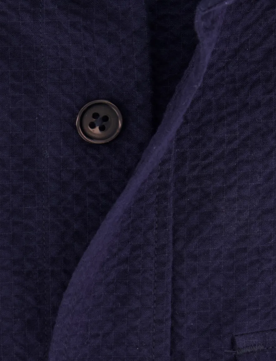 Cavallaro Barino overshirt donkerblauw lange mouw