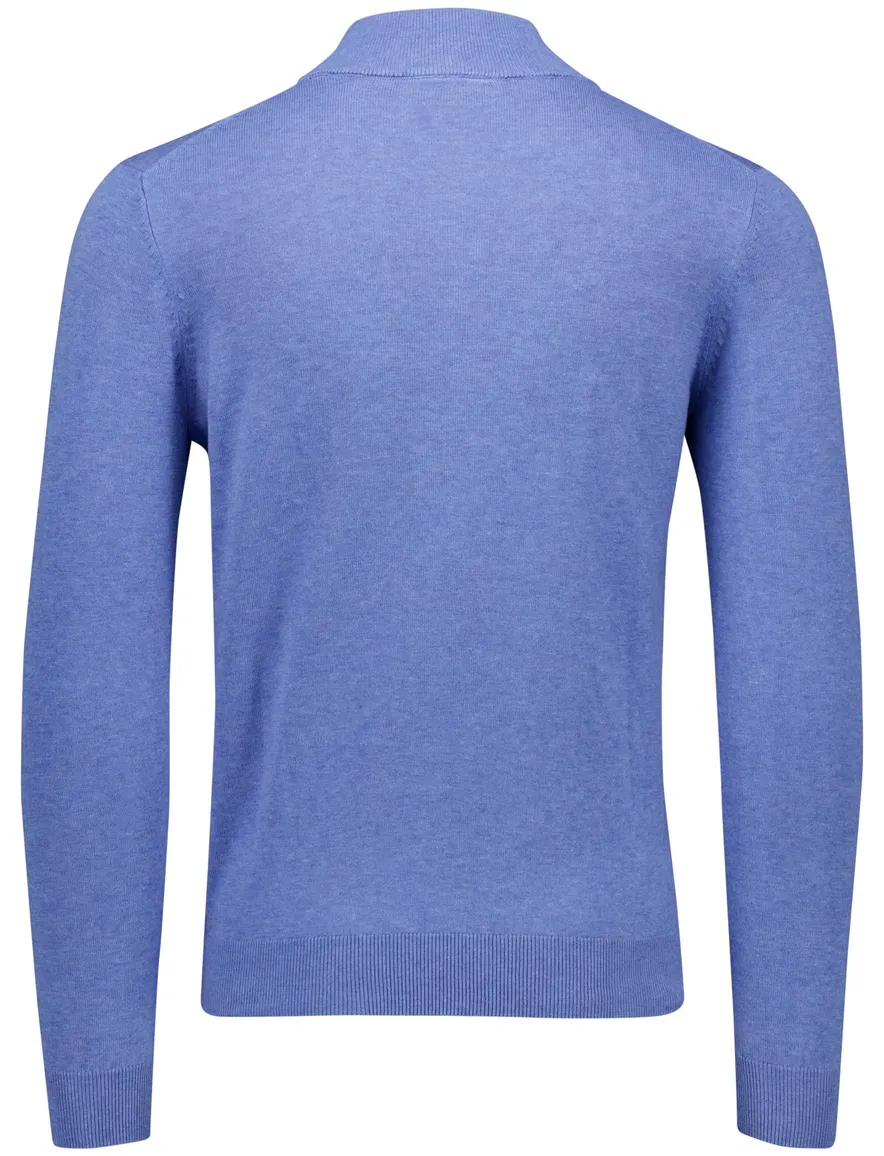 trui blauw Portofino Regular Fit