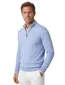trui lichtblauw Portofino Regular Fit