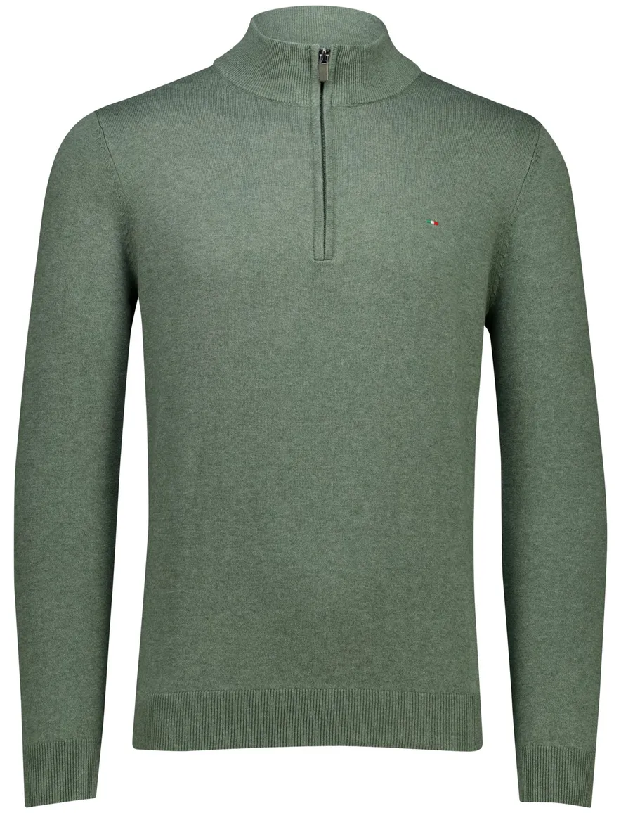 trui groen Portofino Regular Fit