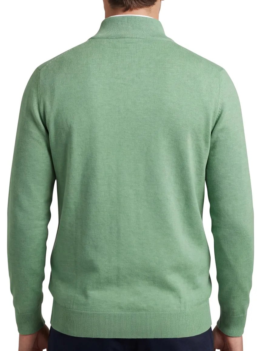 trui groen Portofino Regular Fit