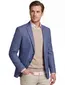 Magee colbert blauw gemeleerd wijde fit katoen