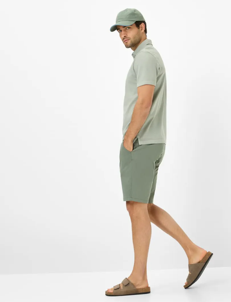 Korte broek Brax groen effen