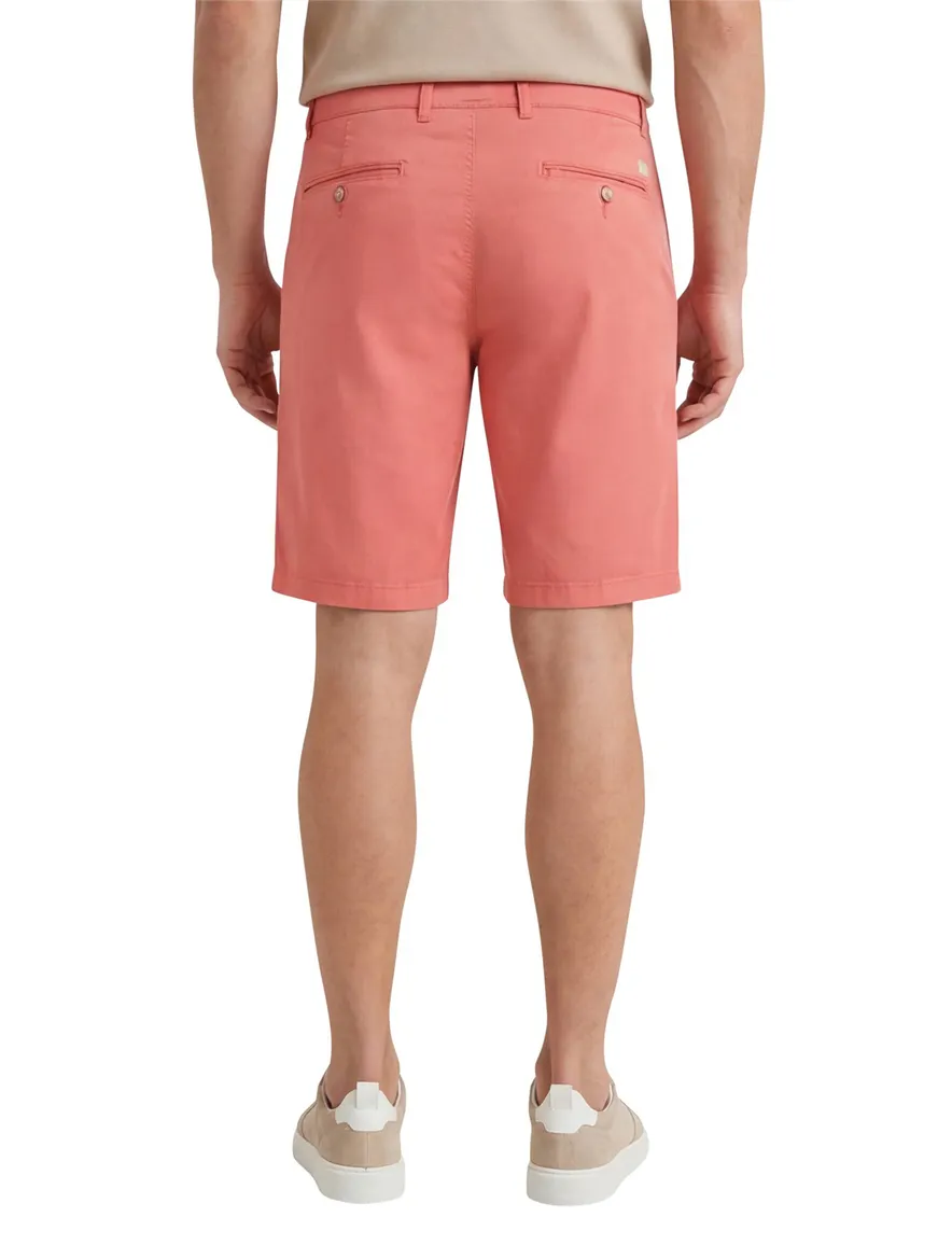 Brax Bozen bermuda oranje katoen