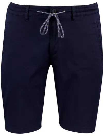 Brax Brax Bermuda phil kb donkerblauw effen katoen