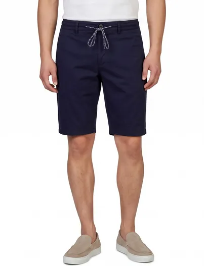 Brax Brax Bermuda phil kb donkerblauw effen chino