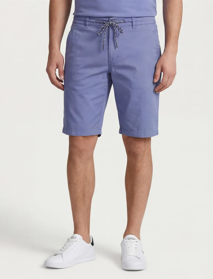 Brax bermuda blauw chino modern fit