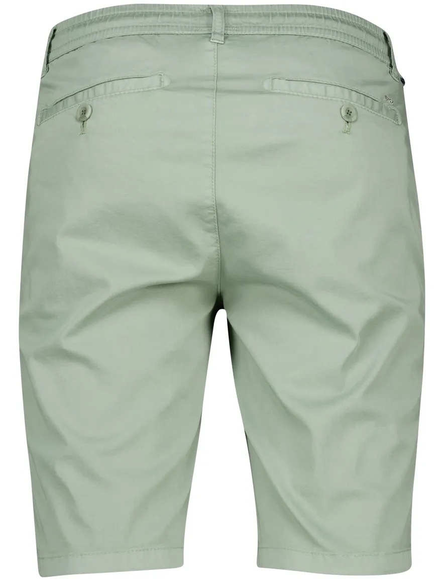 Brax Bermuda groen chino modern fit