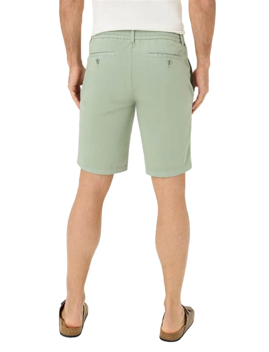 Brax Bermuda groen chino modern fit