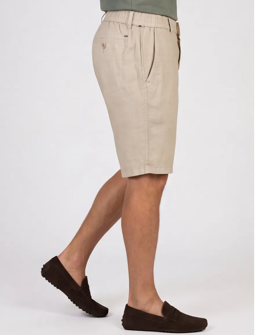 Brax bermuda beige modern fit effen