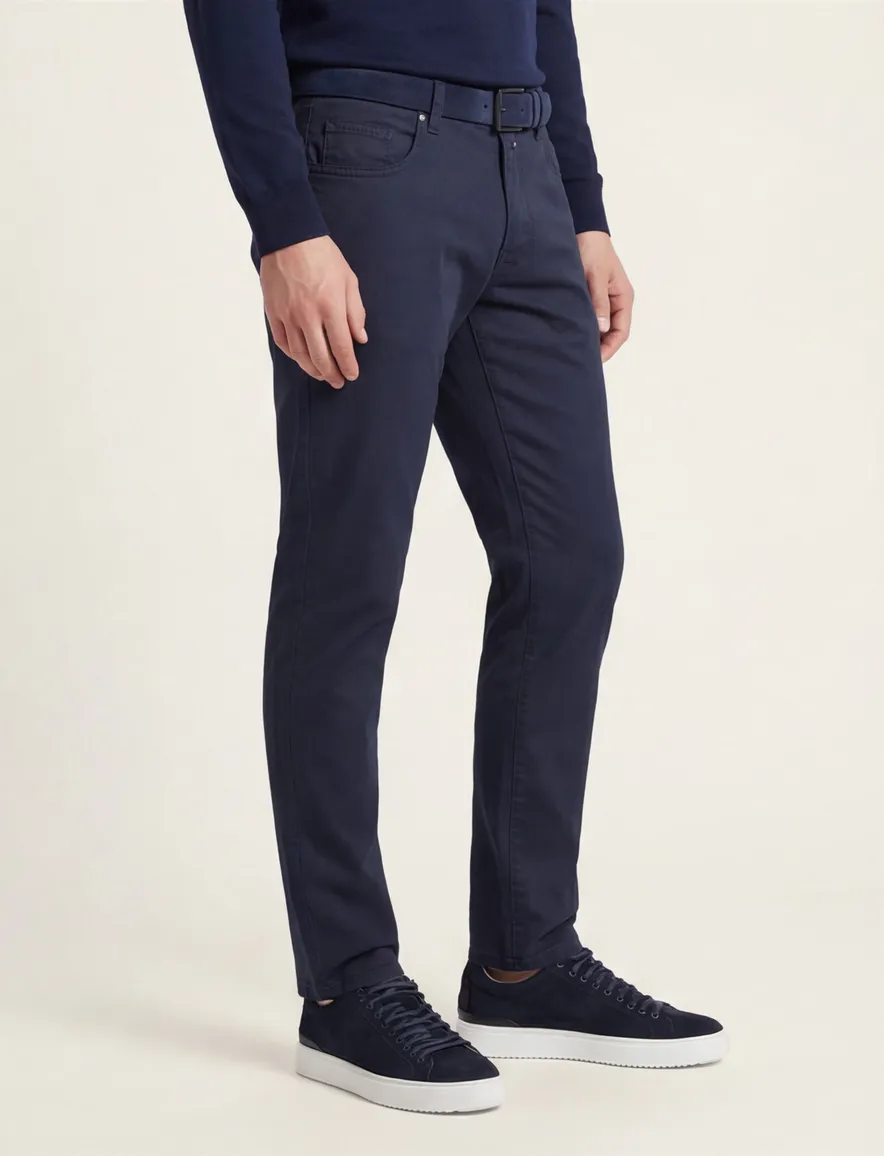 Pierre Cardin navy pantalon Lyon Tapered