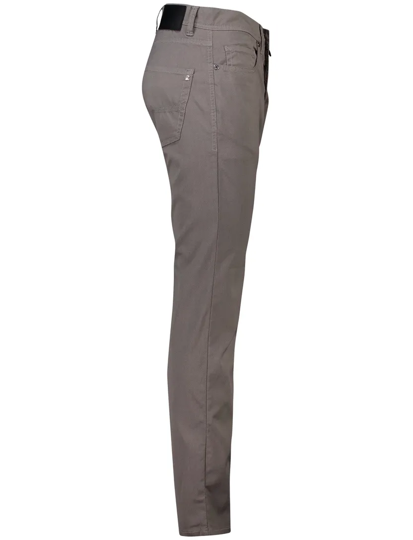 Pierre Cardin pantalon 5-pocket Lyon Tapered fit taupe