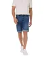 bermuda Pierre Cardin Regular Fit blauw denim