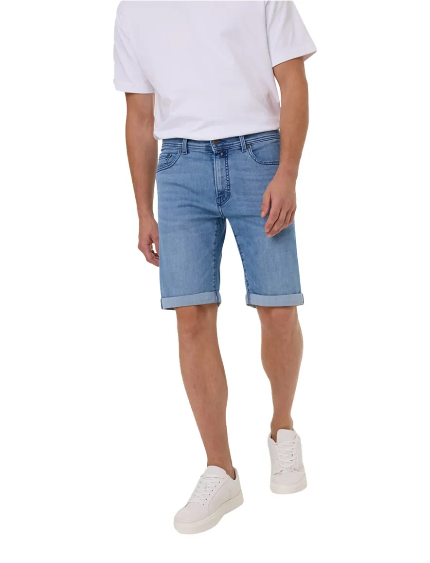 Pierre Cardin PC-Sisteron short denim blauw
