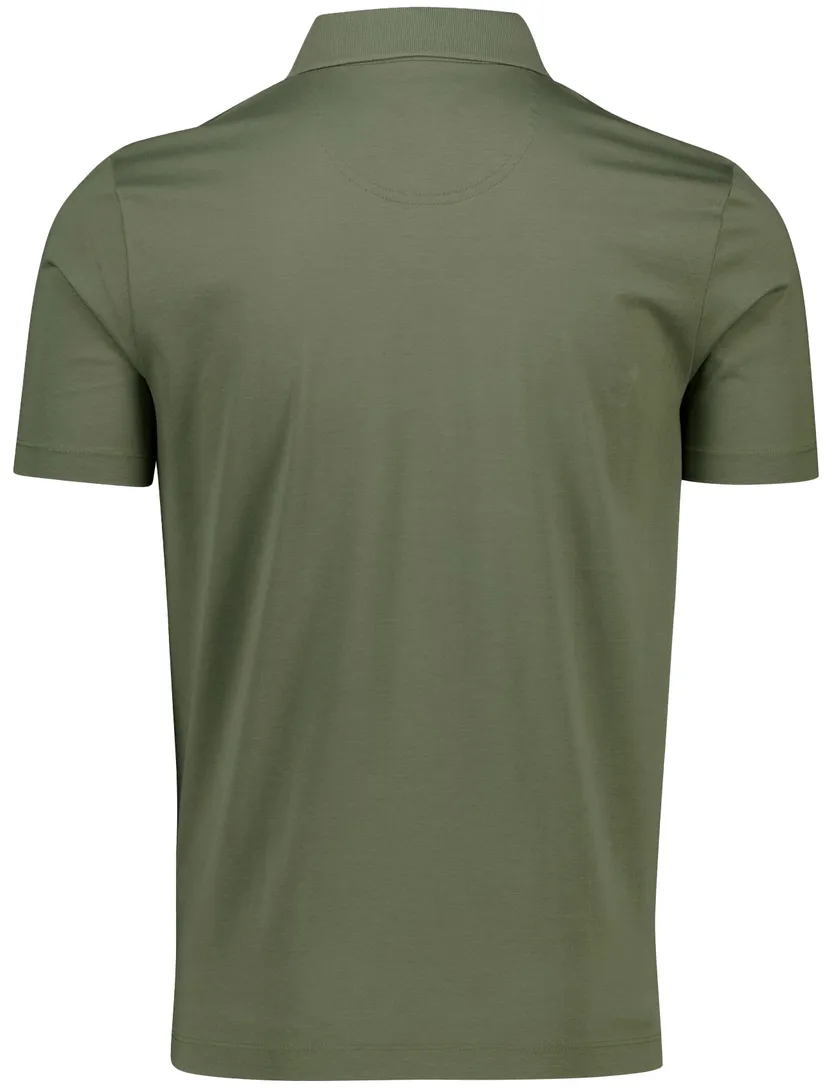 Pierre Cardin groen polo 3-knoops borstzak