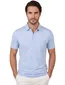 Pierre Cardin polo lichtblauw effen