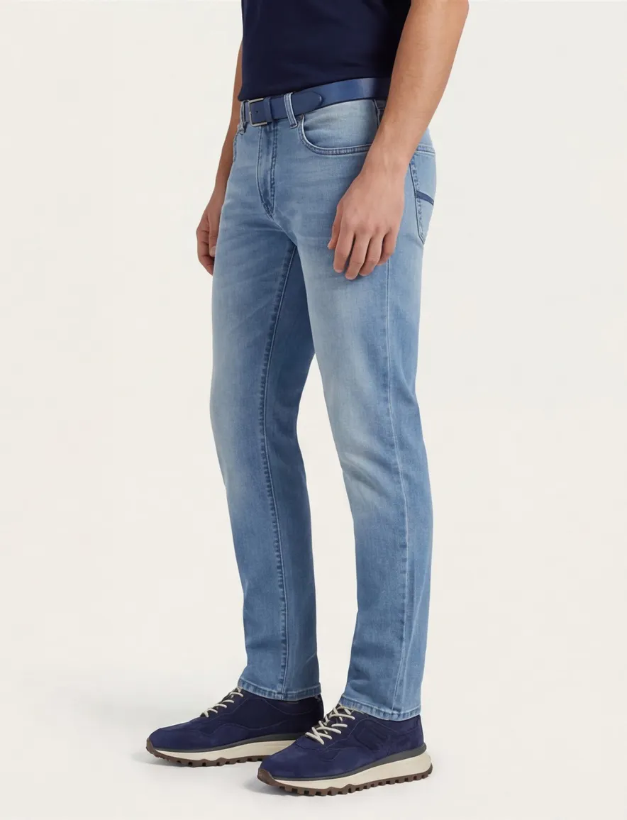 Pierre Cardin jeans lichtblauw Lyon Tapered fit