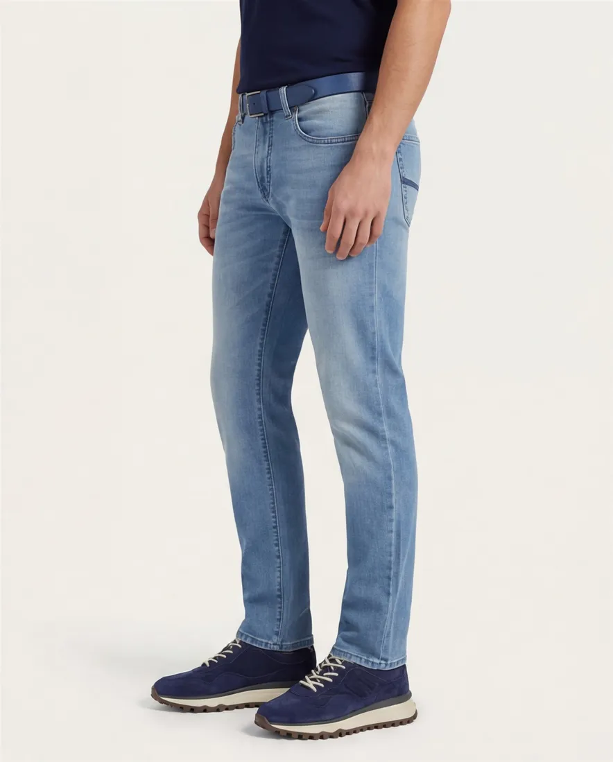 Pierre Cardin jeans lichtblauw Lyon Tapered