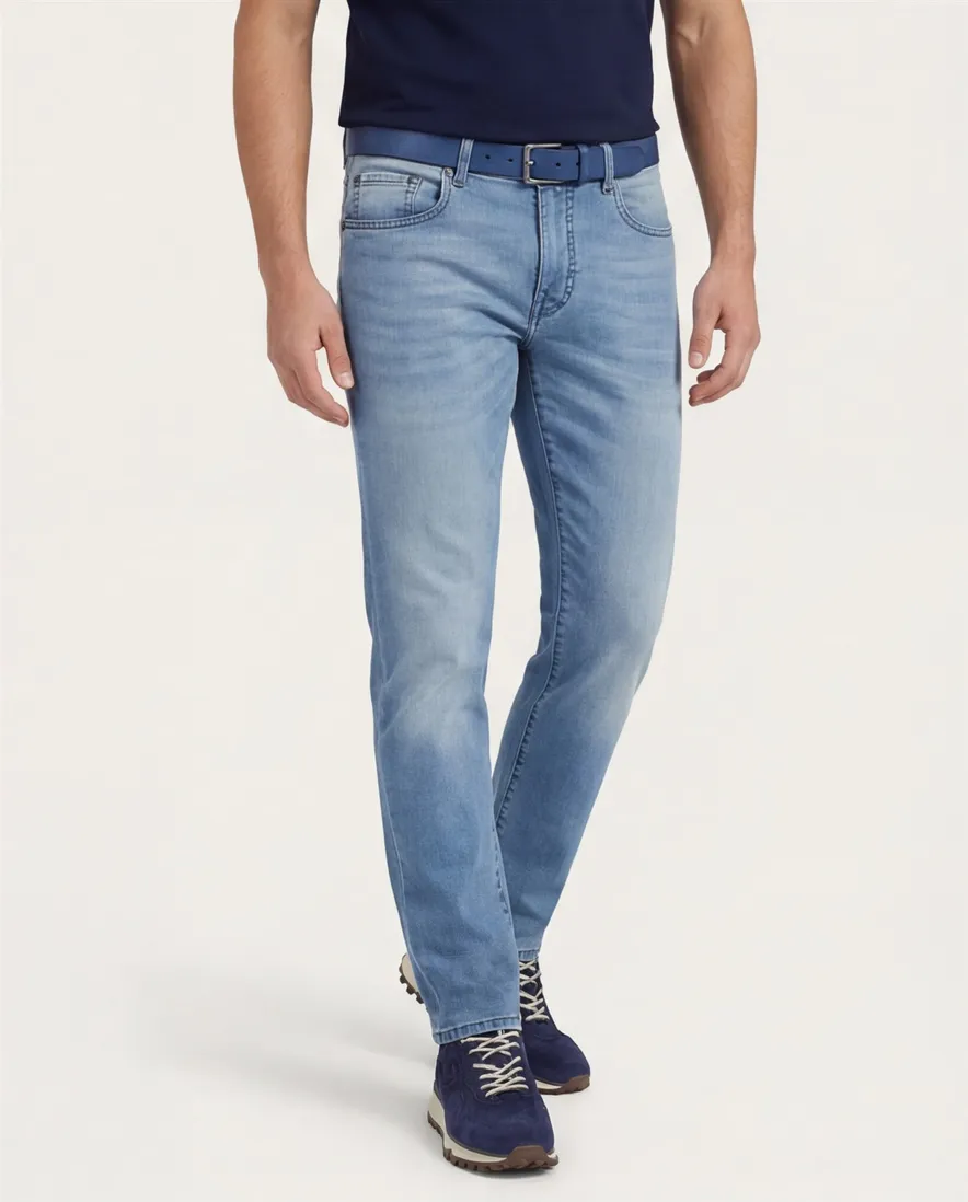 Pierre Cardin jeans lichtblauw Lyon Tapered fit