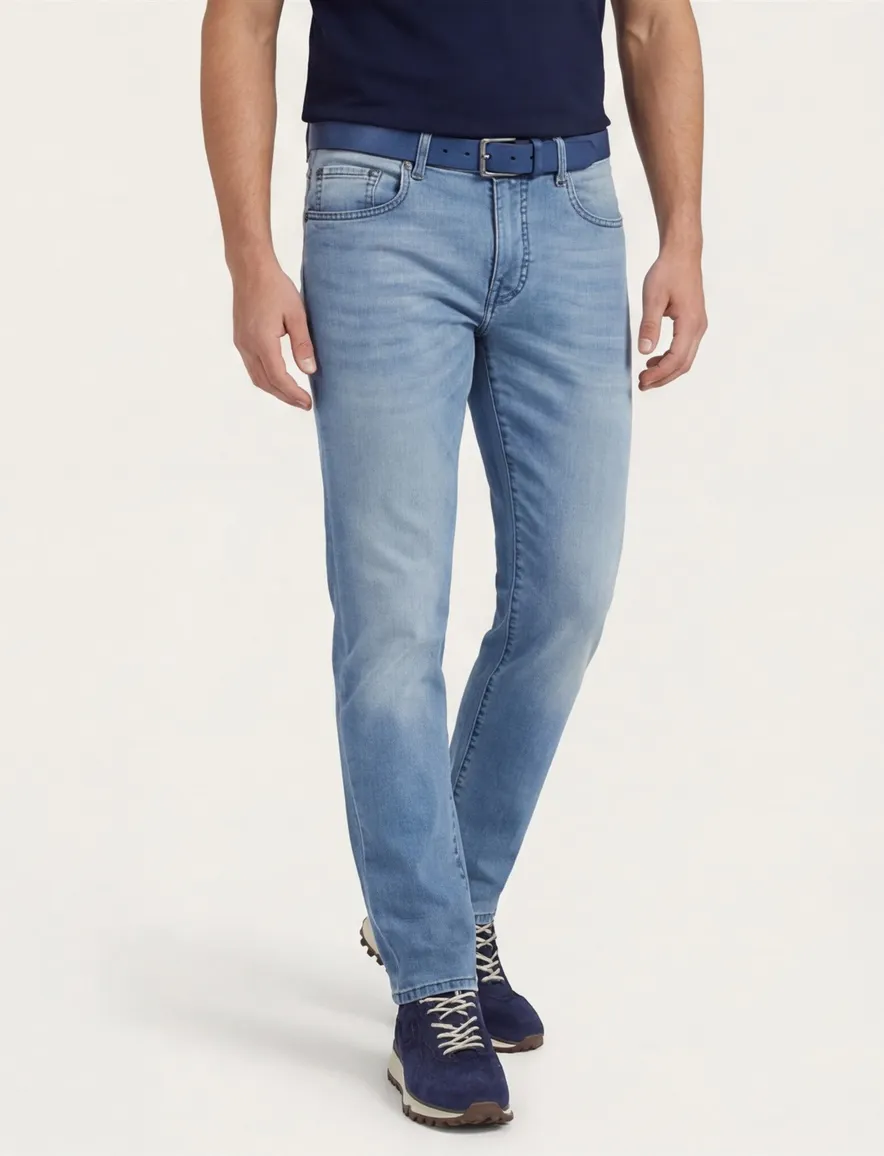 Pierre Cardin jeans lichtblauw Lyon Tapered fit