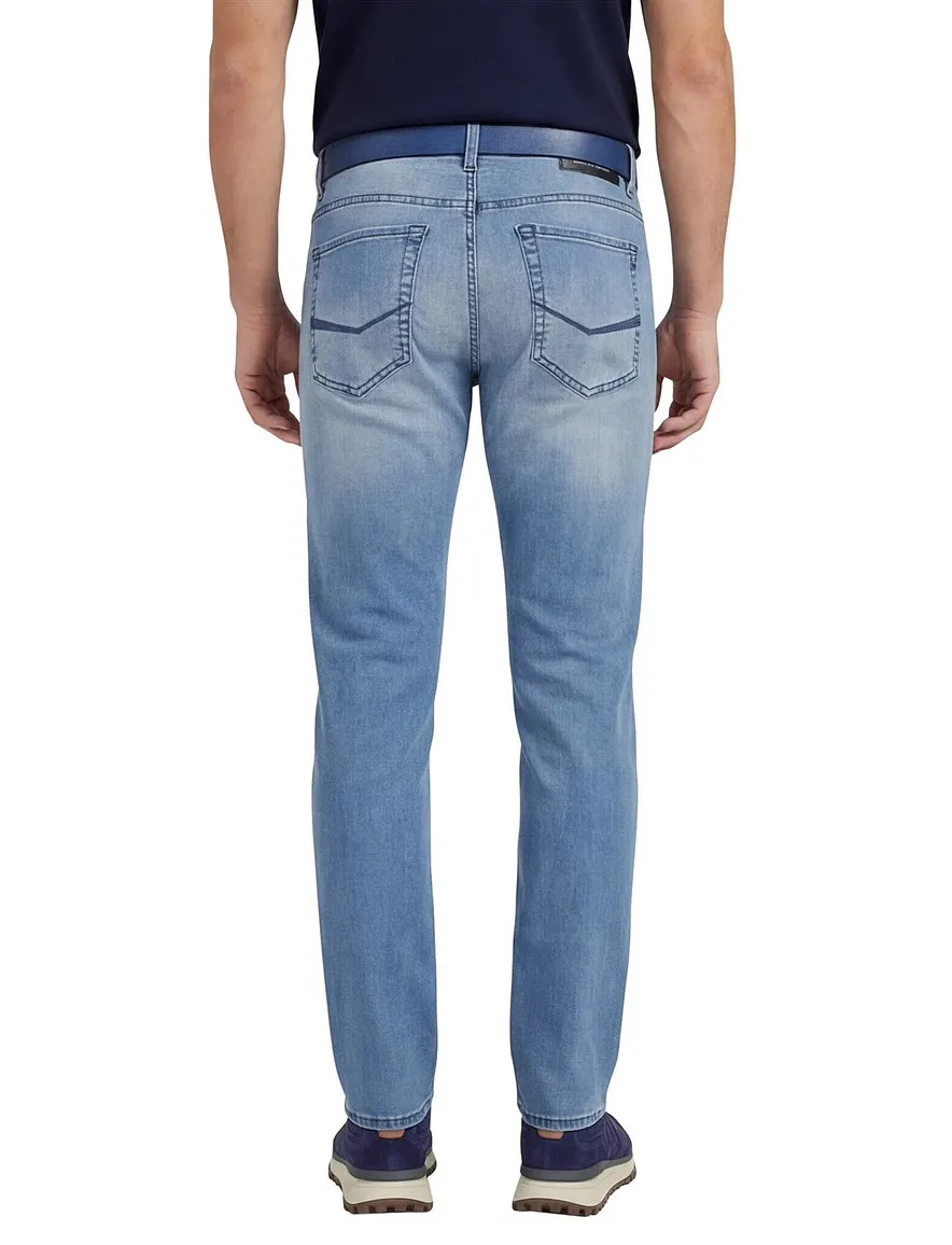 Pierre Cardin jeans lichtblauw Lyon Tapered fit