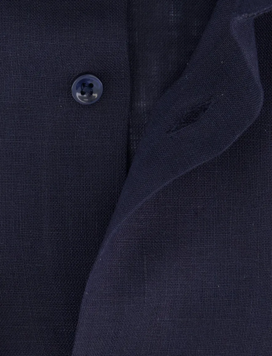 Hugo Boss Black overhemd donkerblauw slim fit
