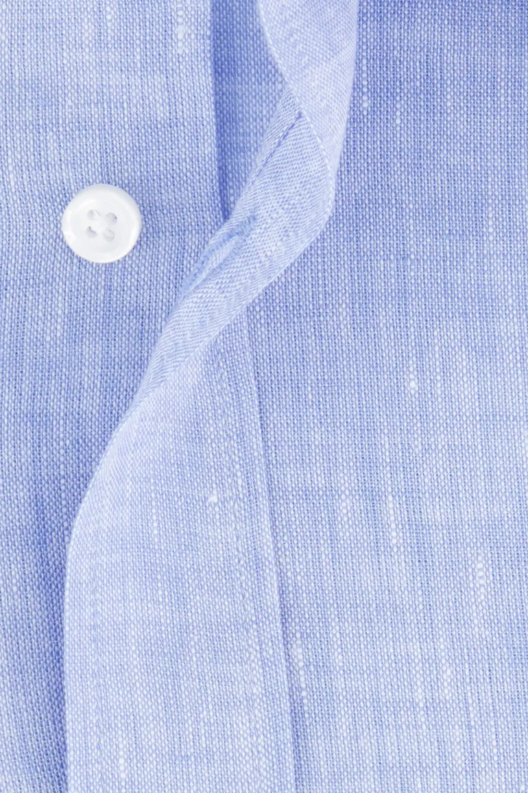 BOSS Black H-HANK overhemd blauw mouwlengte 7