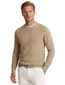 Hugo Boss Black Ecaio-P bruin katoen ronde hals