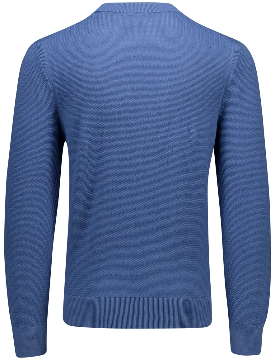 Hugo Boss Black Ecaio-P trui blauw katoen