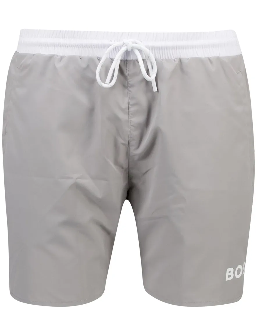 Hugo Boss Black zwembroek grijs