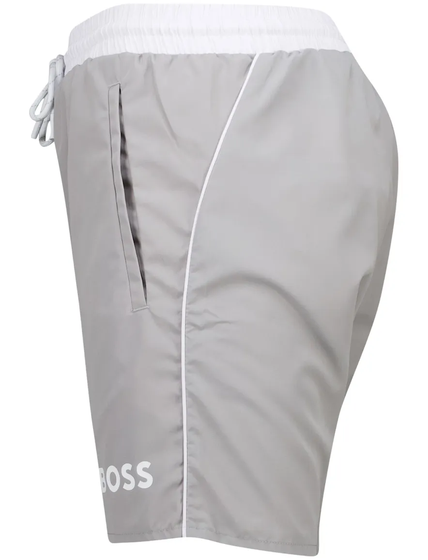 Hugo Boss Black zwembroek grijs