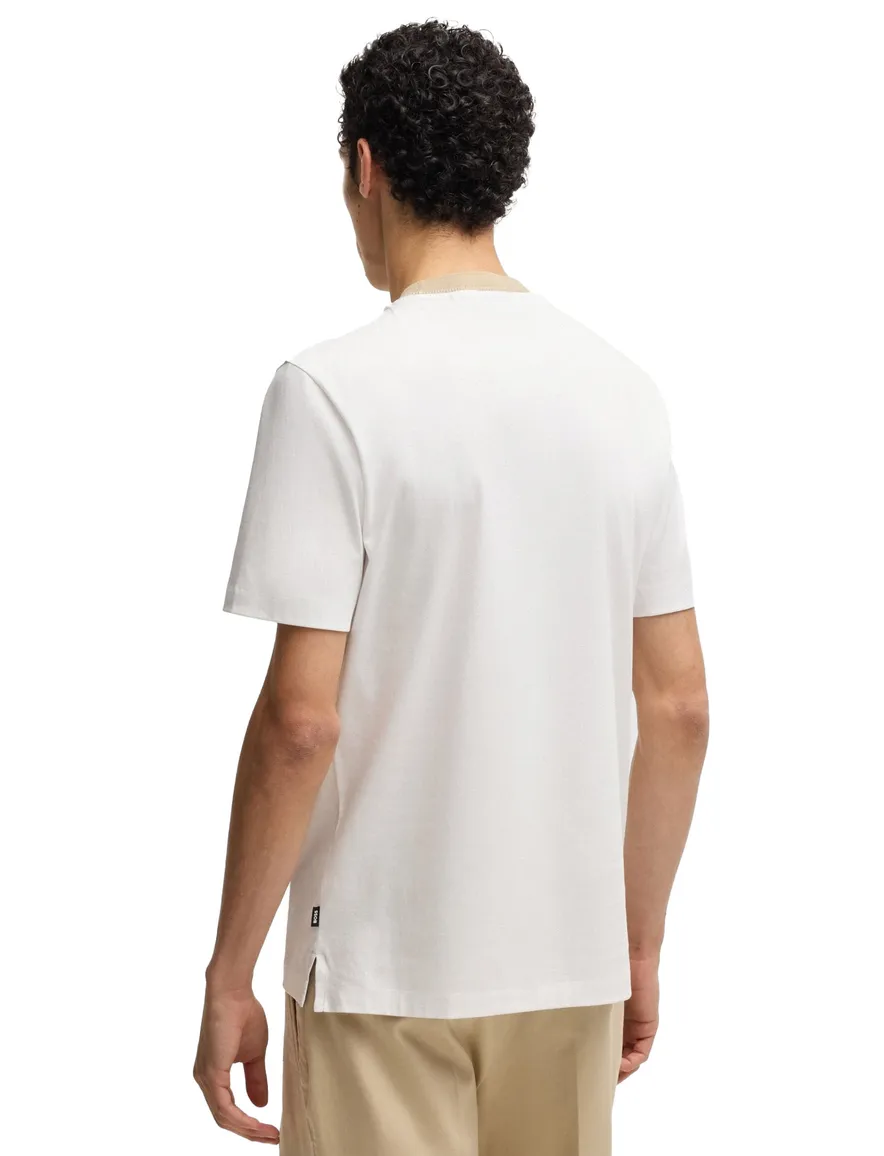 BOSS Black t-shirt wit effen