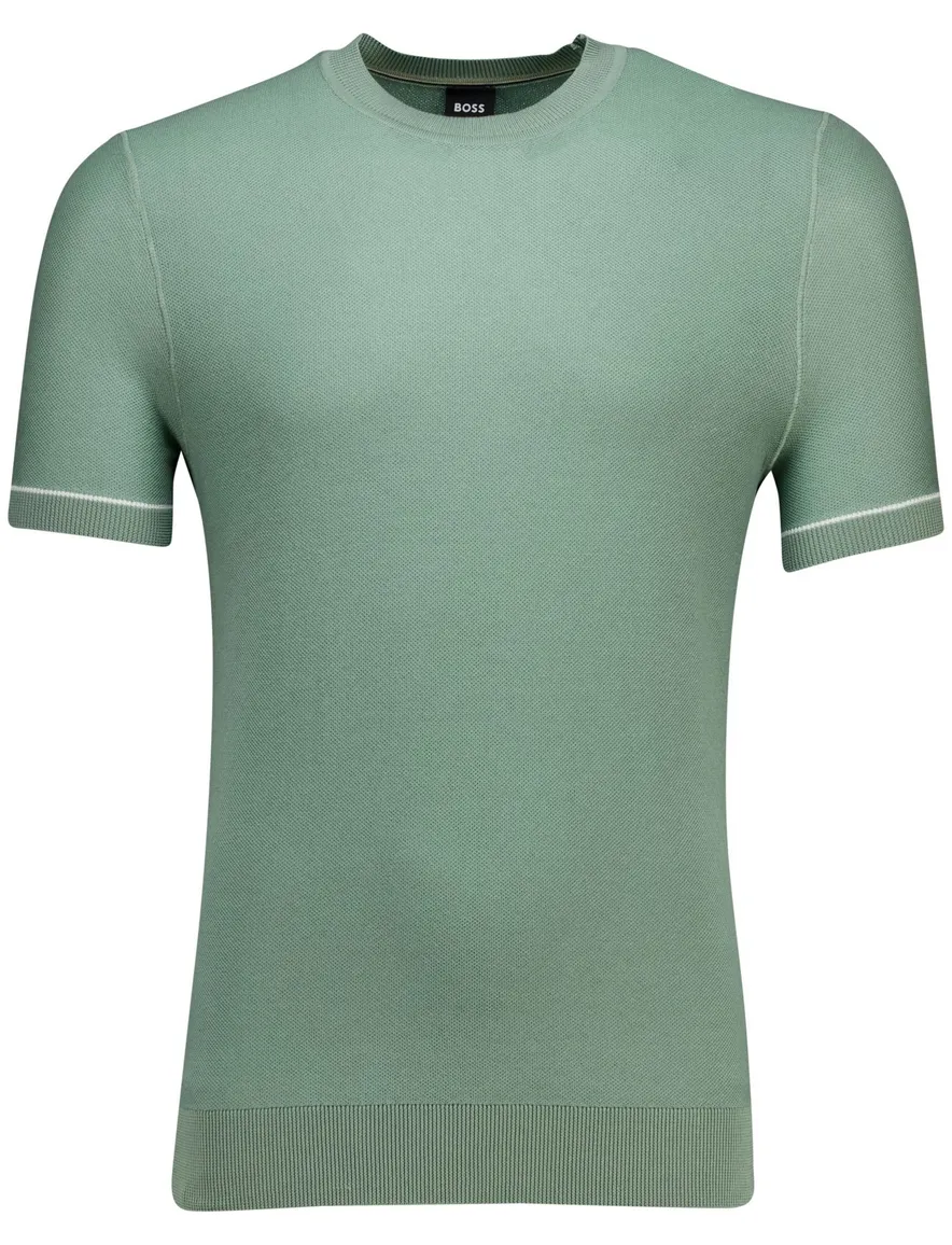 Hugo Boss Black H-Jianfranco t-shirt groen katoen