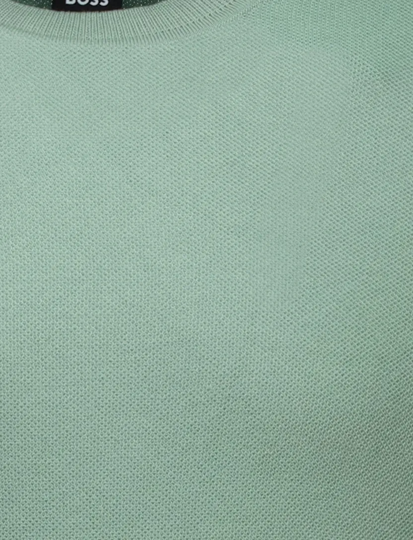 Hugo Boss Black H-Jianfranco t-shirt groen korte mouwen