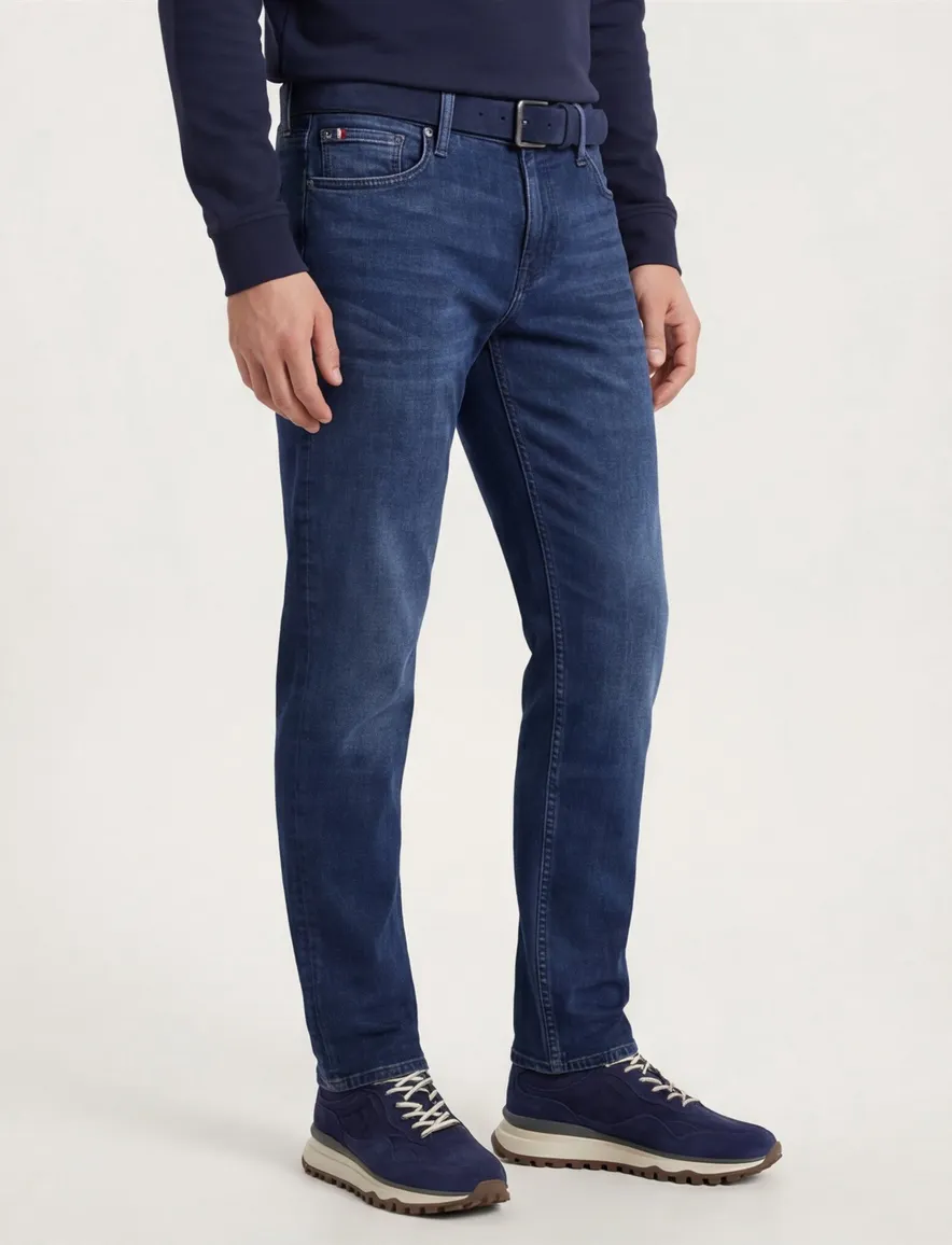 Tommy Hilfiger jeans blauw katoen