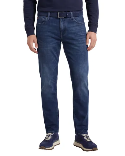 Tommy Hilfiger Tommy Hilfiger Denton straight fit jeans donkerblauw katoen