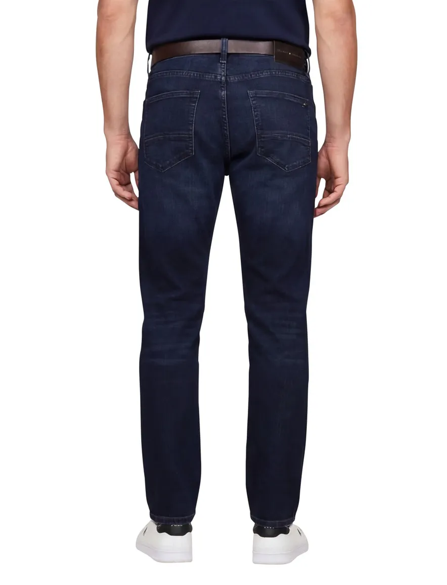 Tommy Hilfiger jeans donkerblauw effen