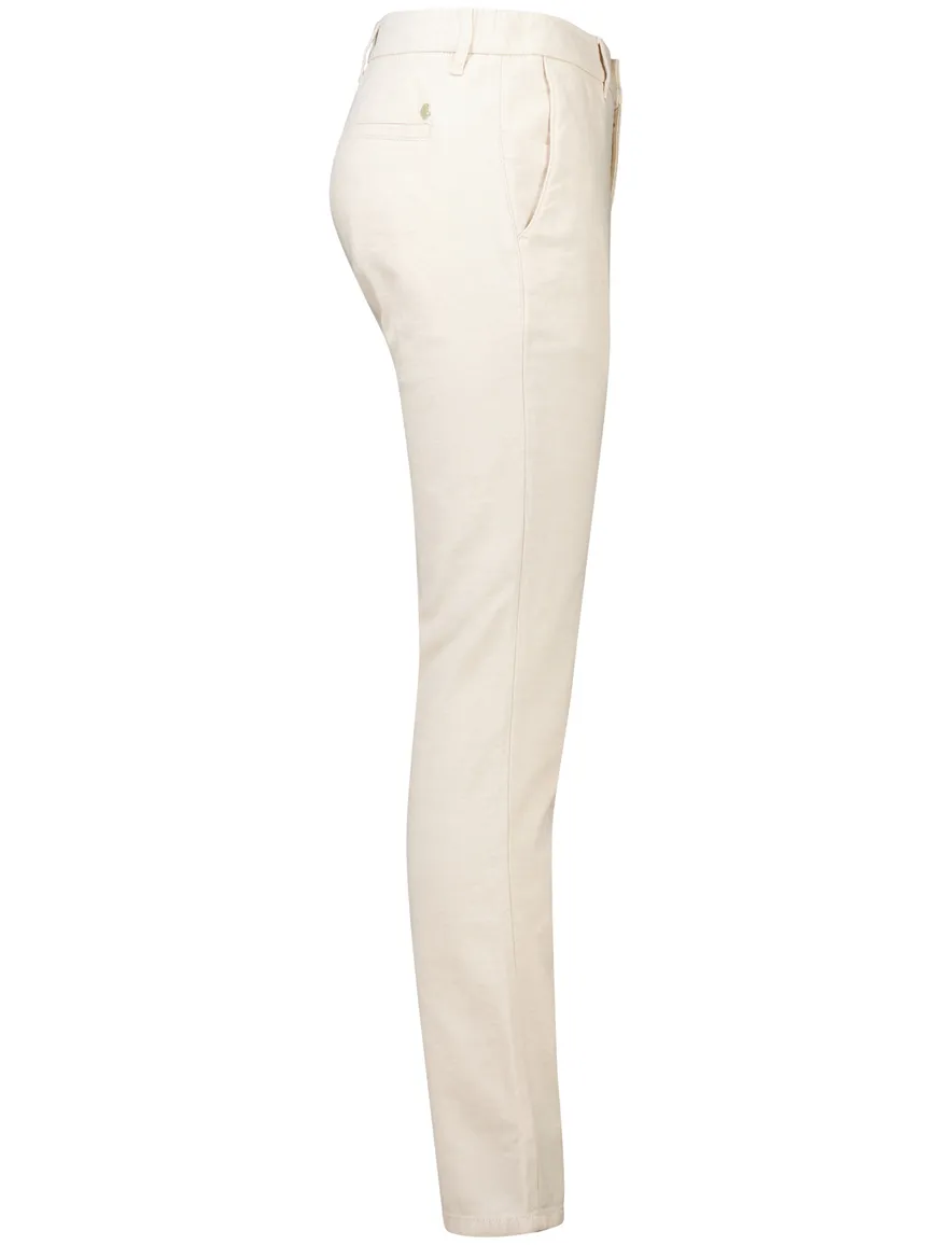 katoenen broek beige Alberto