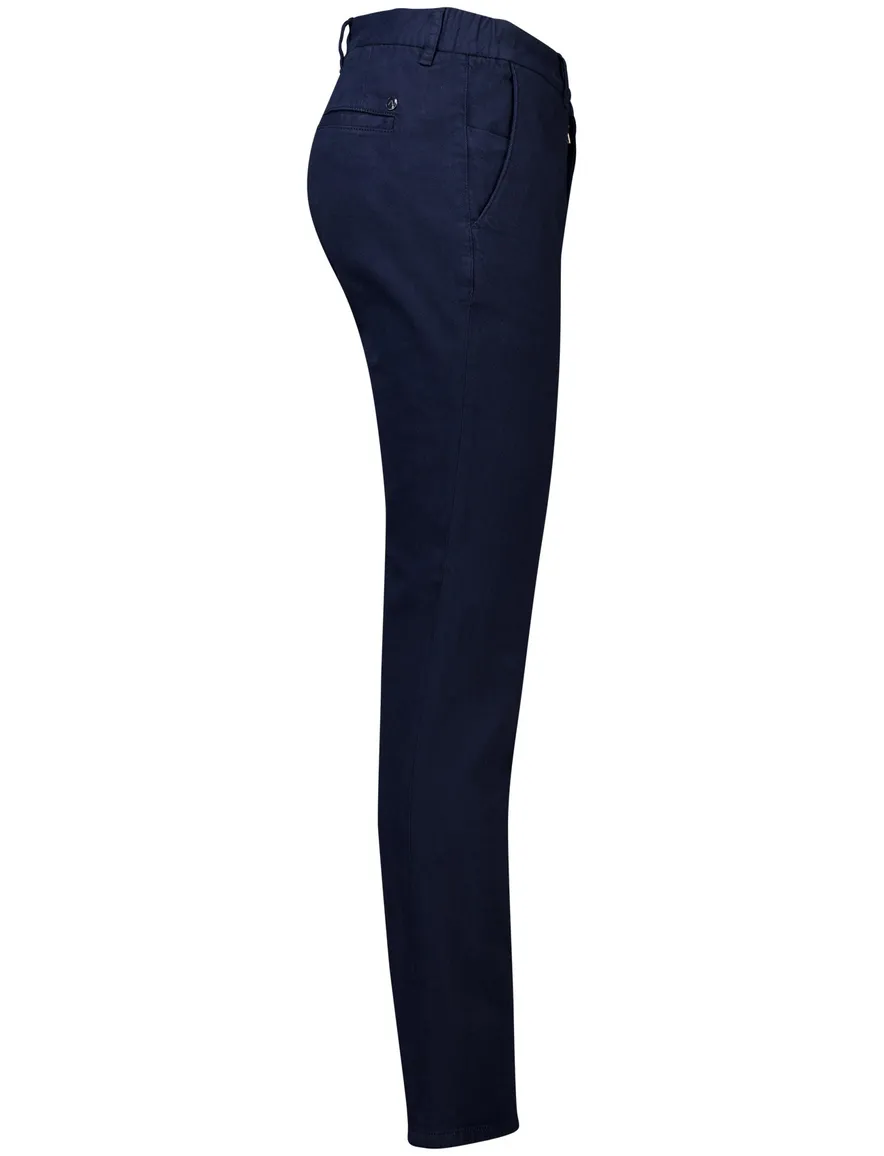 katoenen broek donkerblauw Alberto