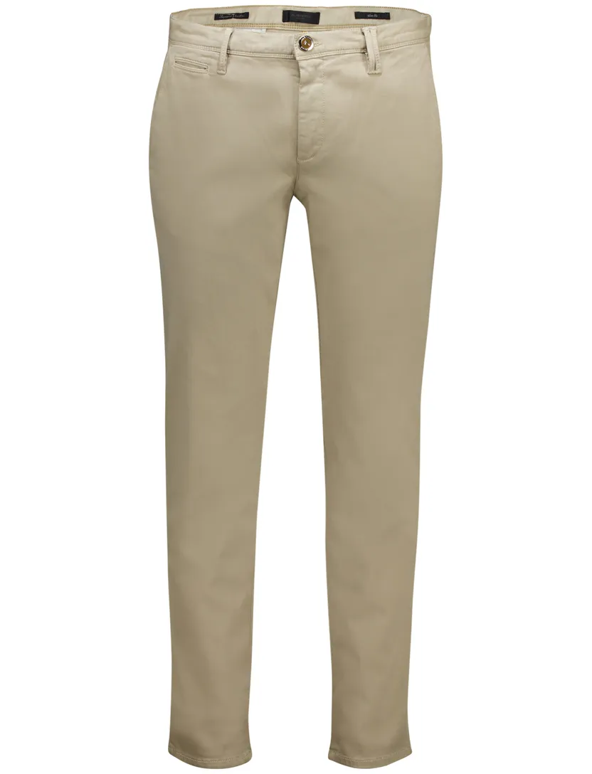 Alberto Pantalon beige slim fit