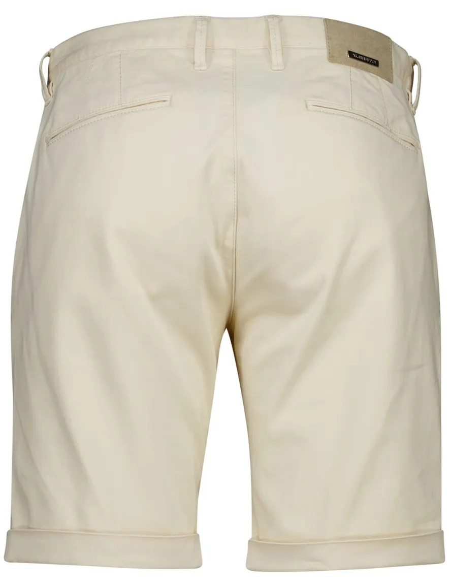 Alberto rob-k slim fit bermuda creme