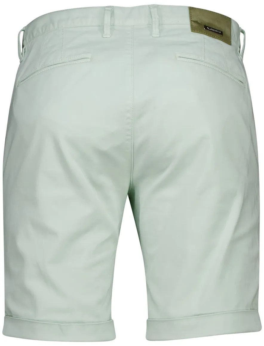Alberto rob-k slim fit bermuda groen