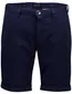 Alberto rob-k slim fit bermuda donkerblauw effen