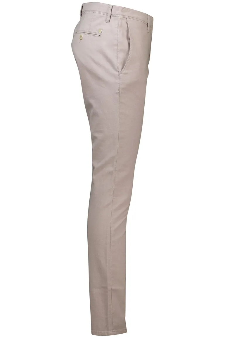 Alberto chino beige katoen slim fit