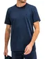 Butcher of Blue T-shirt donkerblauw effen