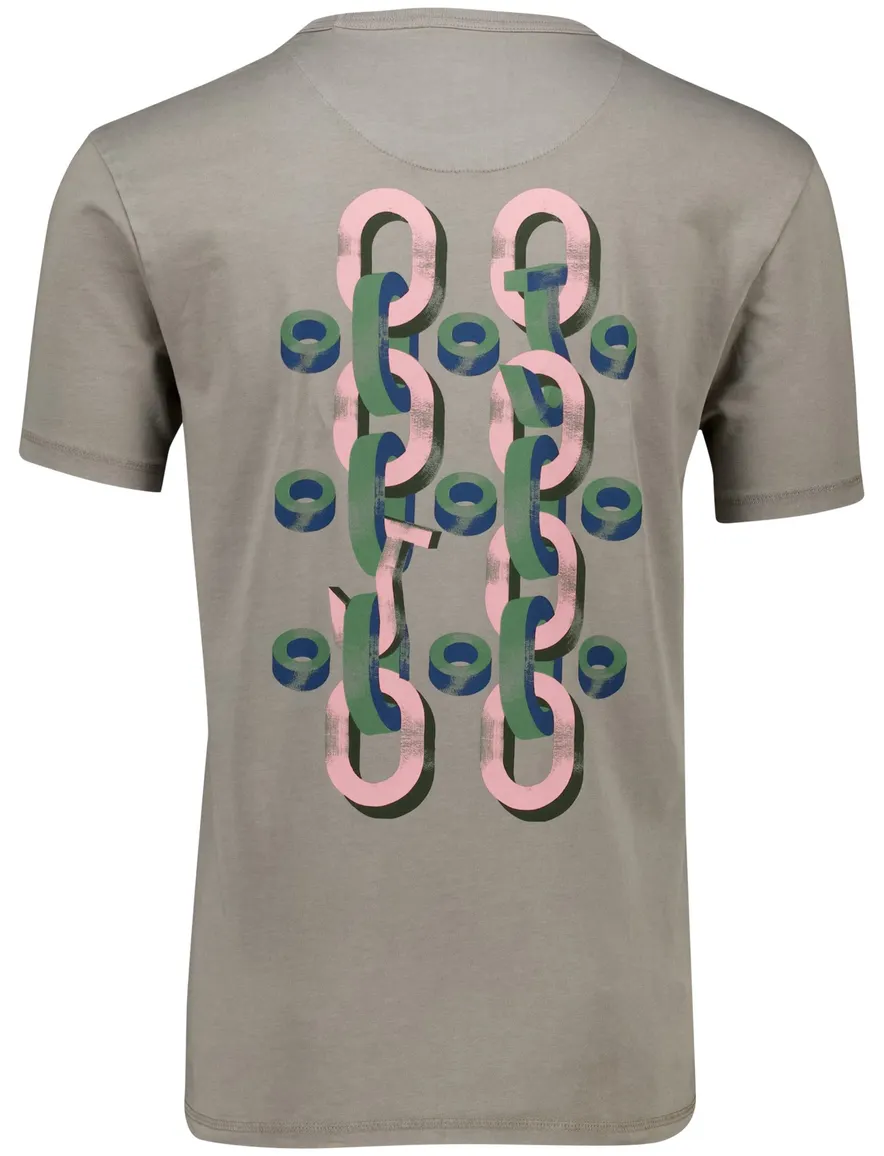 Butcher of Blue T-shirt grijs met opdruk