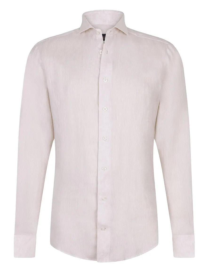 Cavallaro Firento beige linnen slim fit