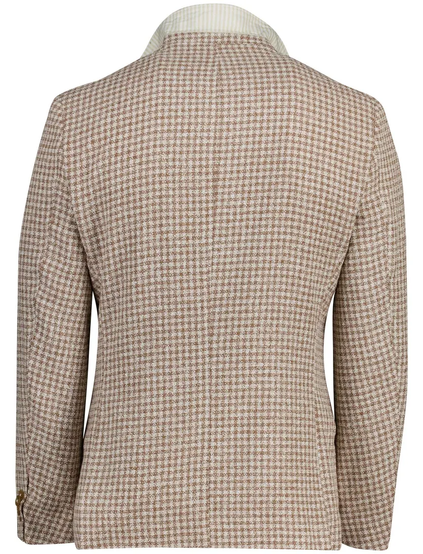 Scotland Blue Grou jacket drop 7,5 camel wit