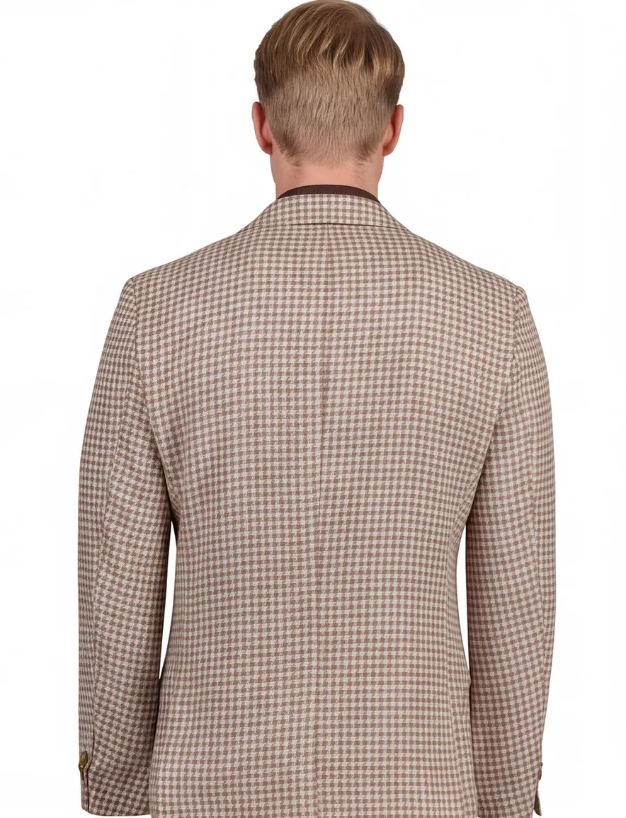 Scotland Blue Grou jacket drop 7,5 bruin wit