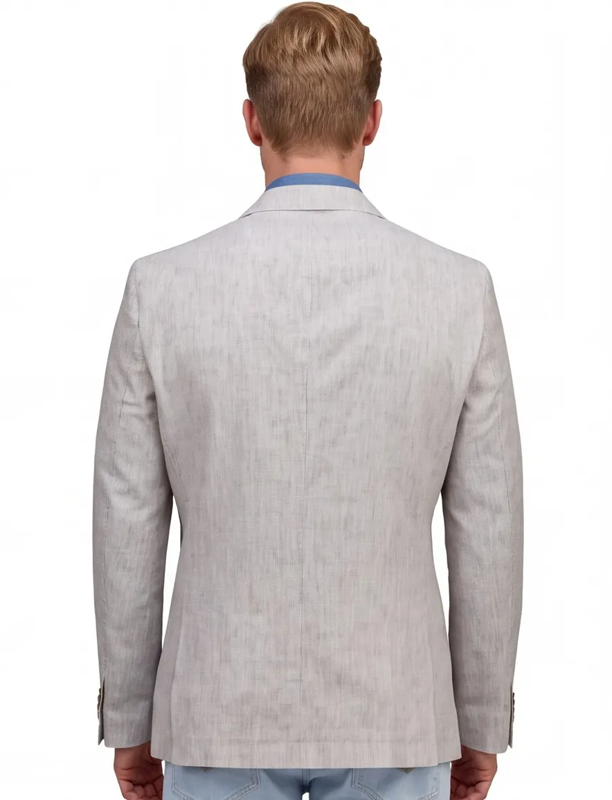 Scotland Blue half jacket drop 7,5 colbert grijs